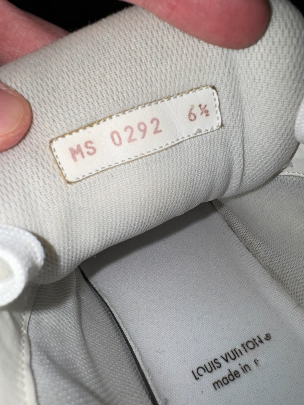 Louis Vuitton LV Trainer Black Denim