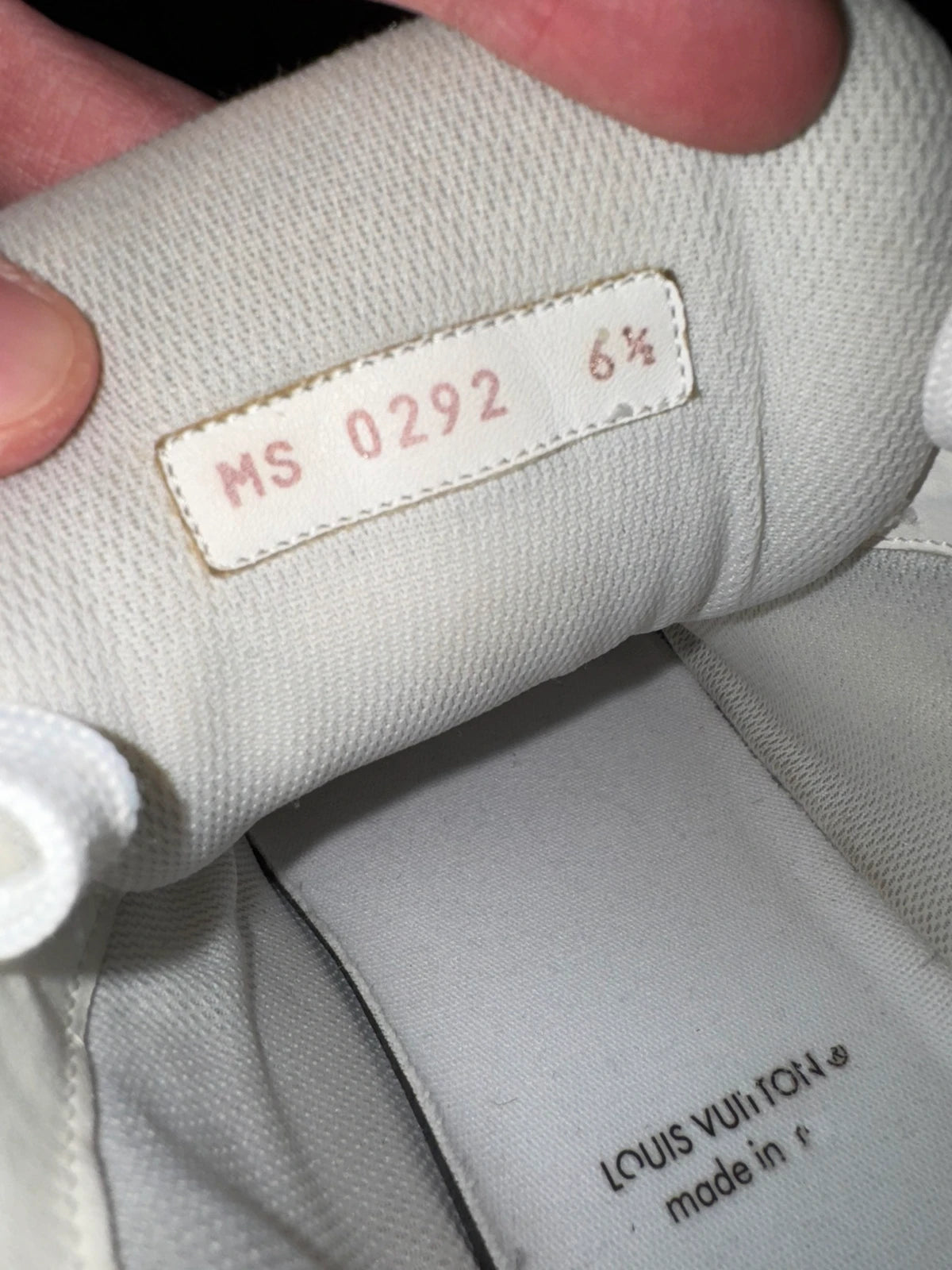 Louis Vuitton LV Trainer Black Denim