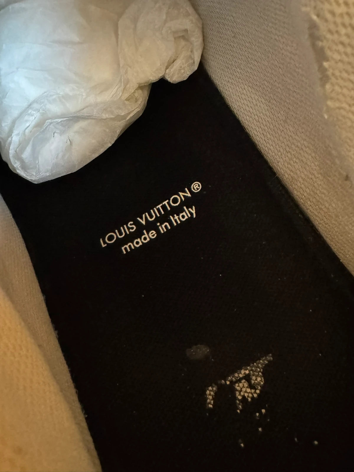 Louis Vuitton LV Trainer Orange Denim