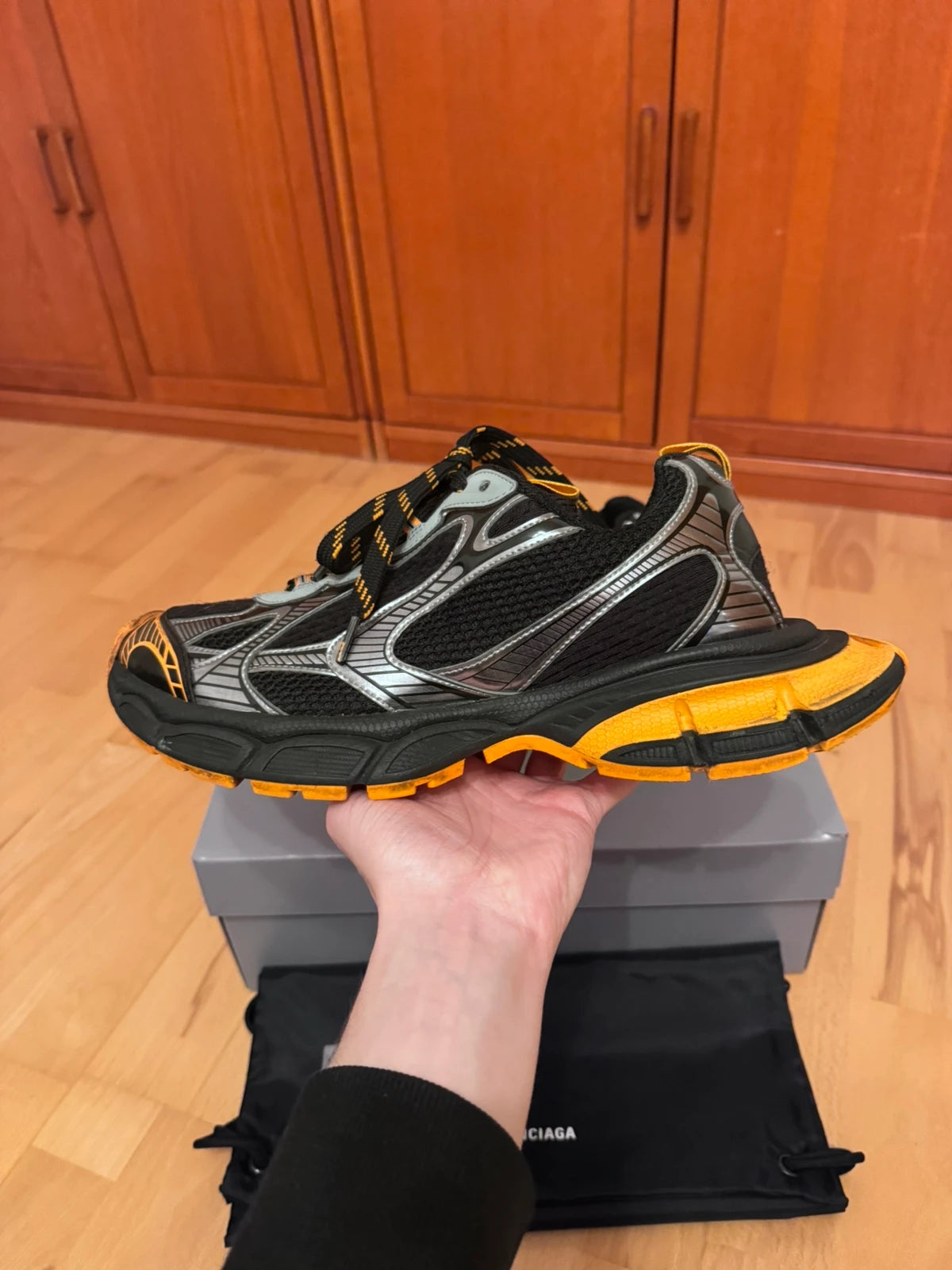 Balenciaga 3XL Black Orange