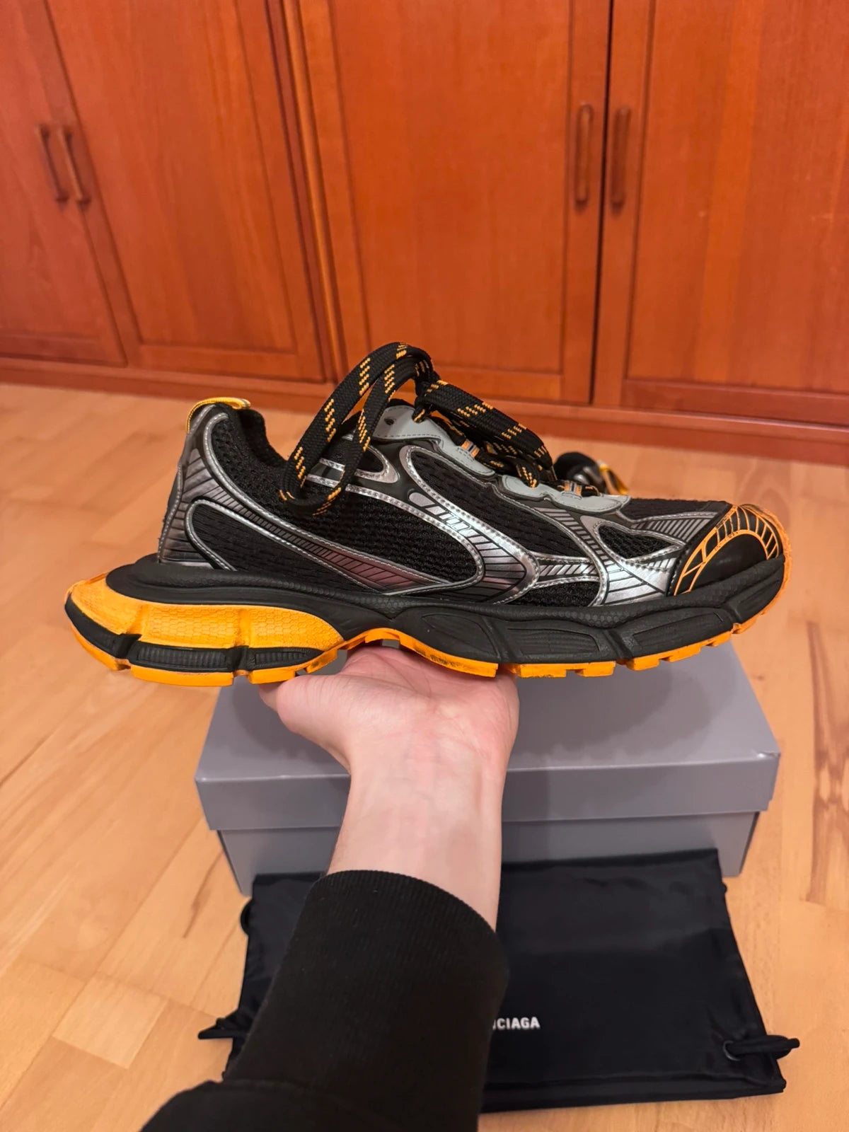Balenciaga 3XL Black Orange