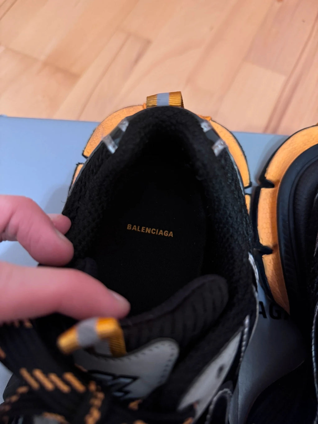 Balenciaga 3XL Black Orange