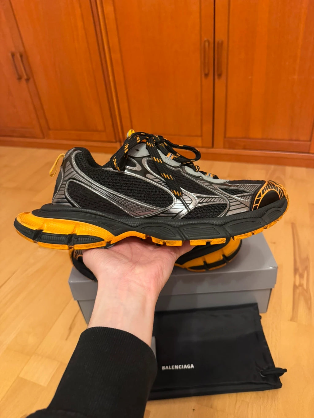 Balenciaga 3XL Black Orange