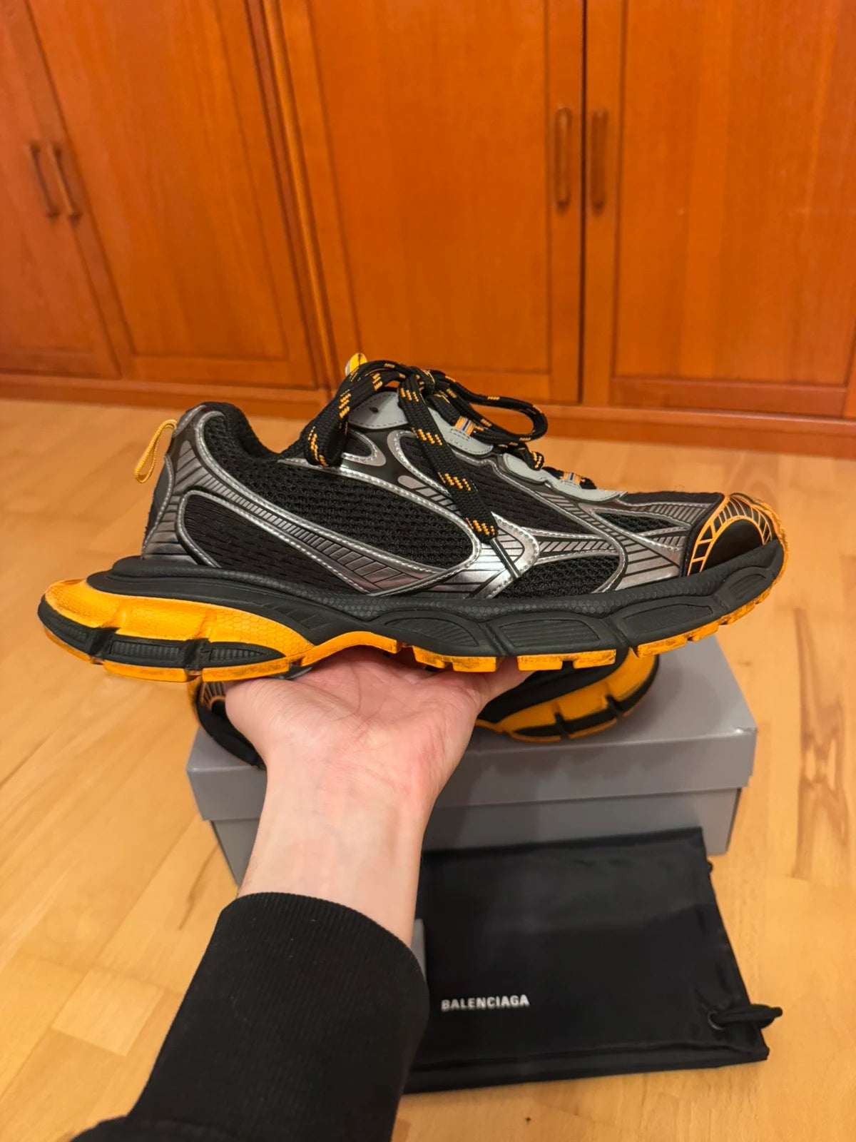 Balenciaga 3XL Black Orange