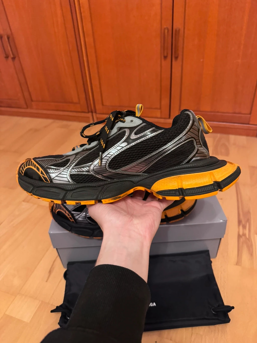 Balenciaga 3XL Black Orange