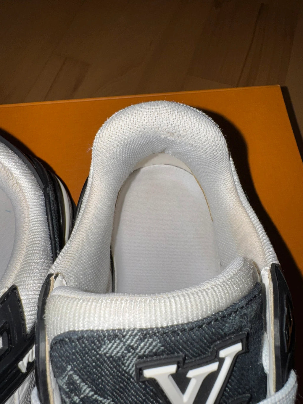 Louis Vuitton LV Trainer Black Denim