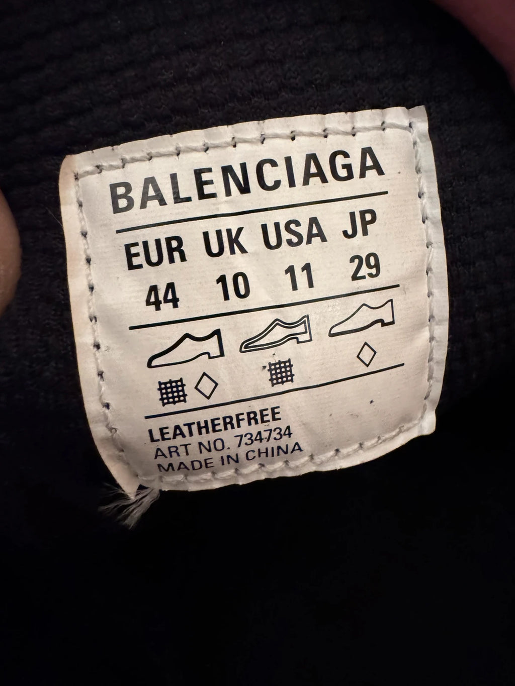 Balenciaga 3XL Black Orange