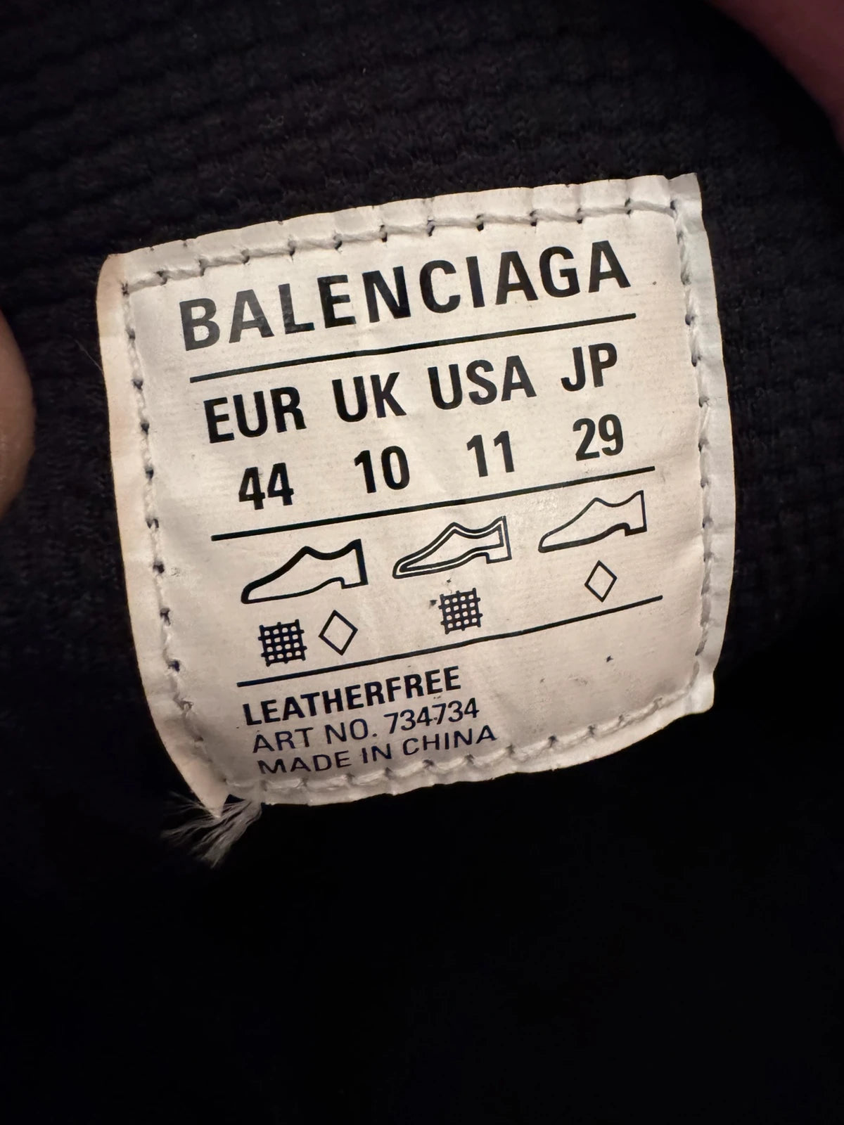 Balenciaga 3XL Black Orange