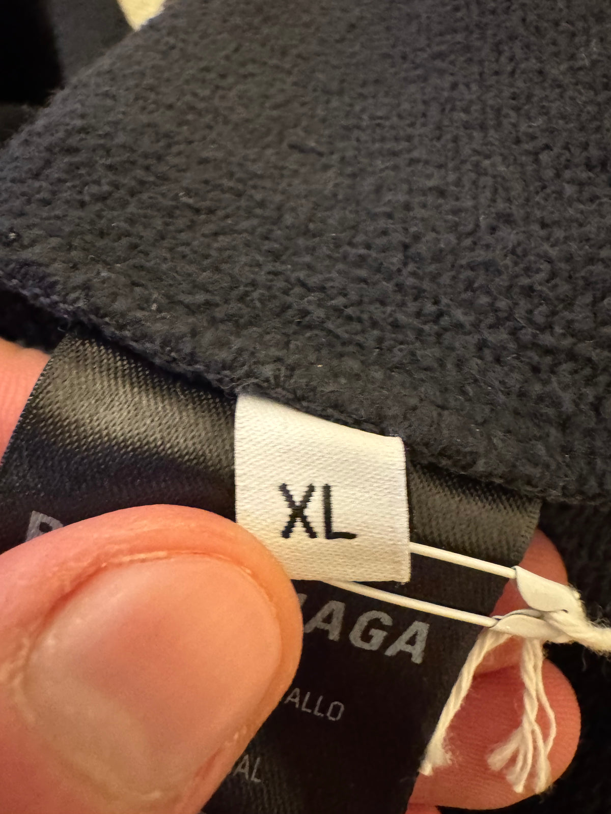 Balenciaga X Lamborghini Zip-Up Hoodie Faded Black