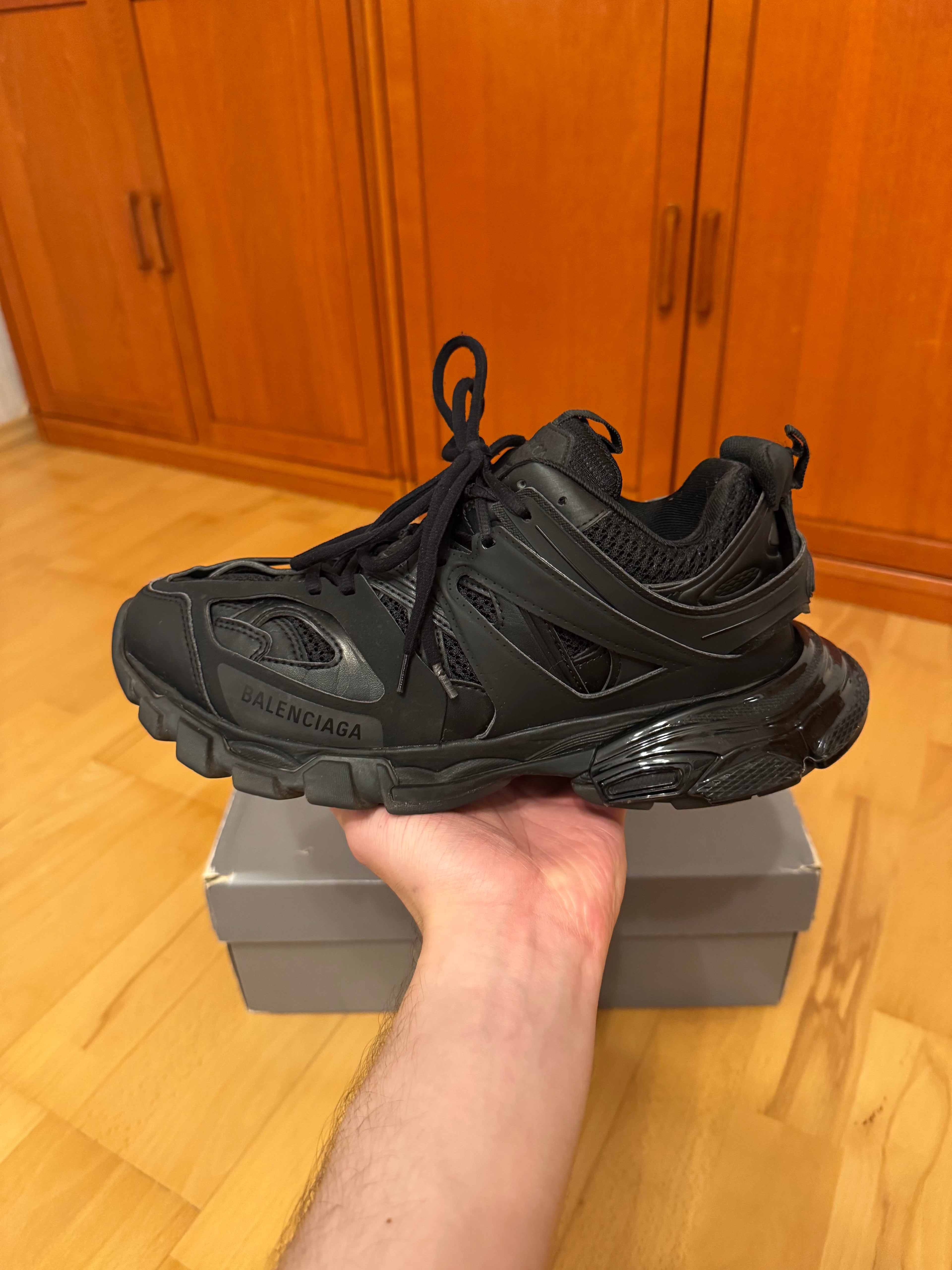 Balenciaga Track Triple Black Clearsole