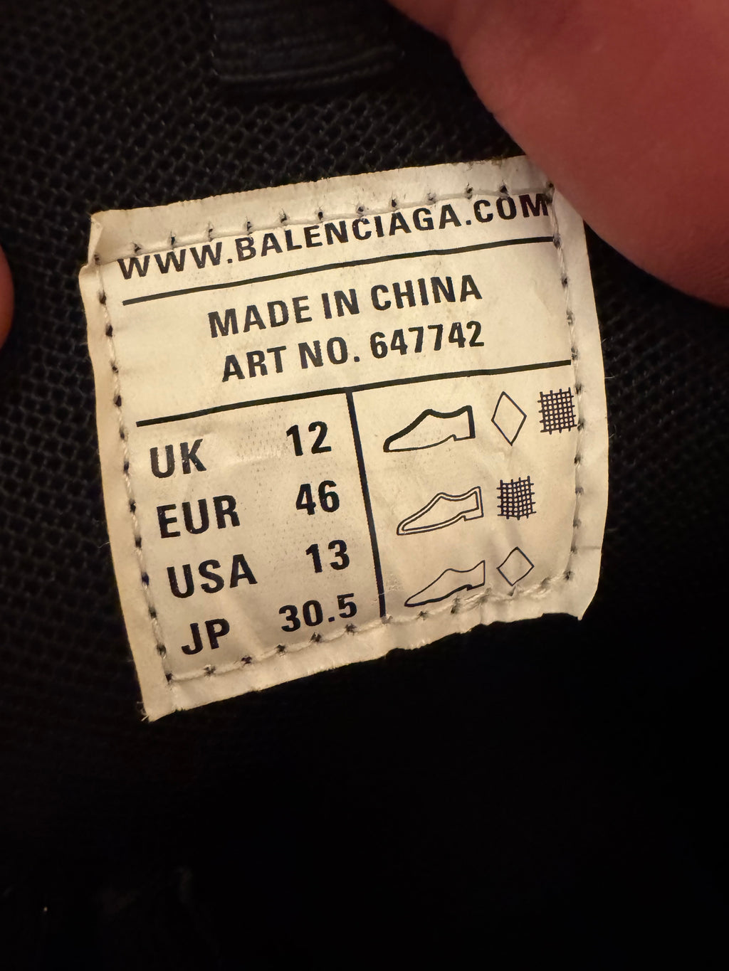 Balenciaga Track Clearsole Triple Black