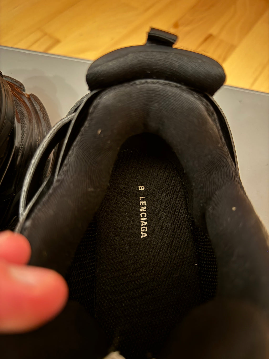 Balenciaga Track Triple Black Clearsole