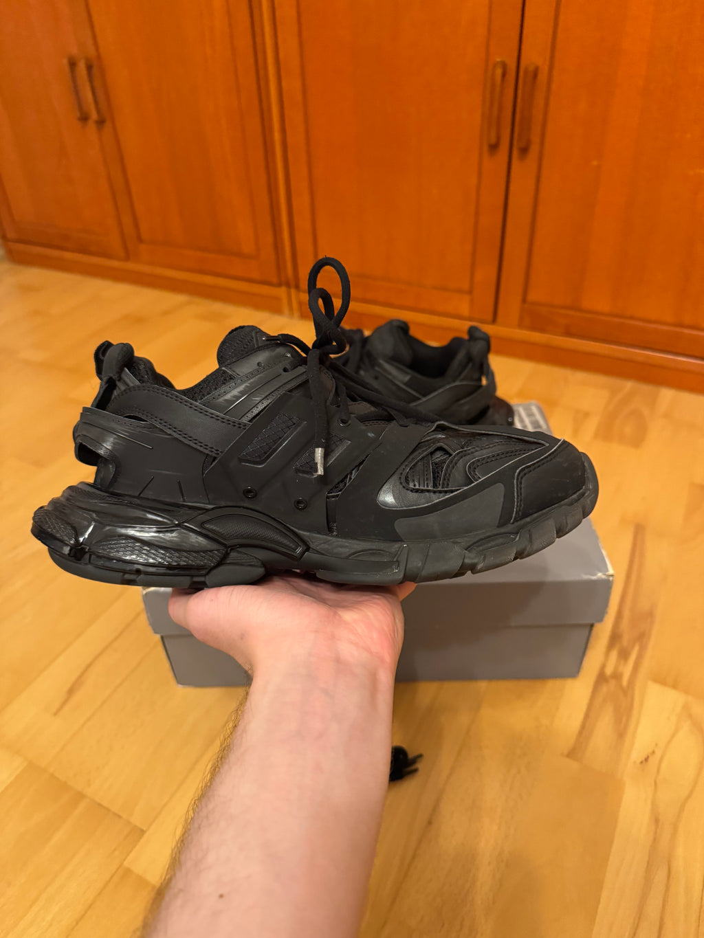 Balenciaga Track Triple Black Clearsole