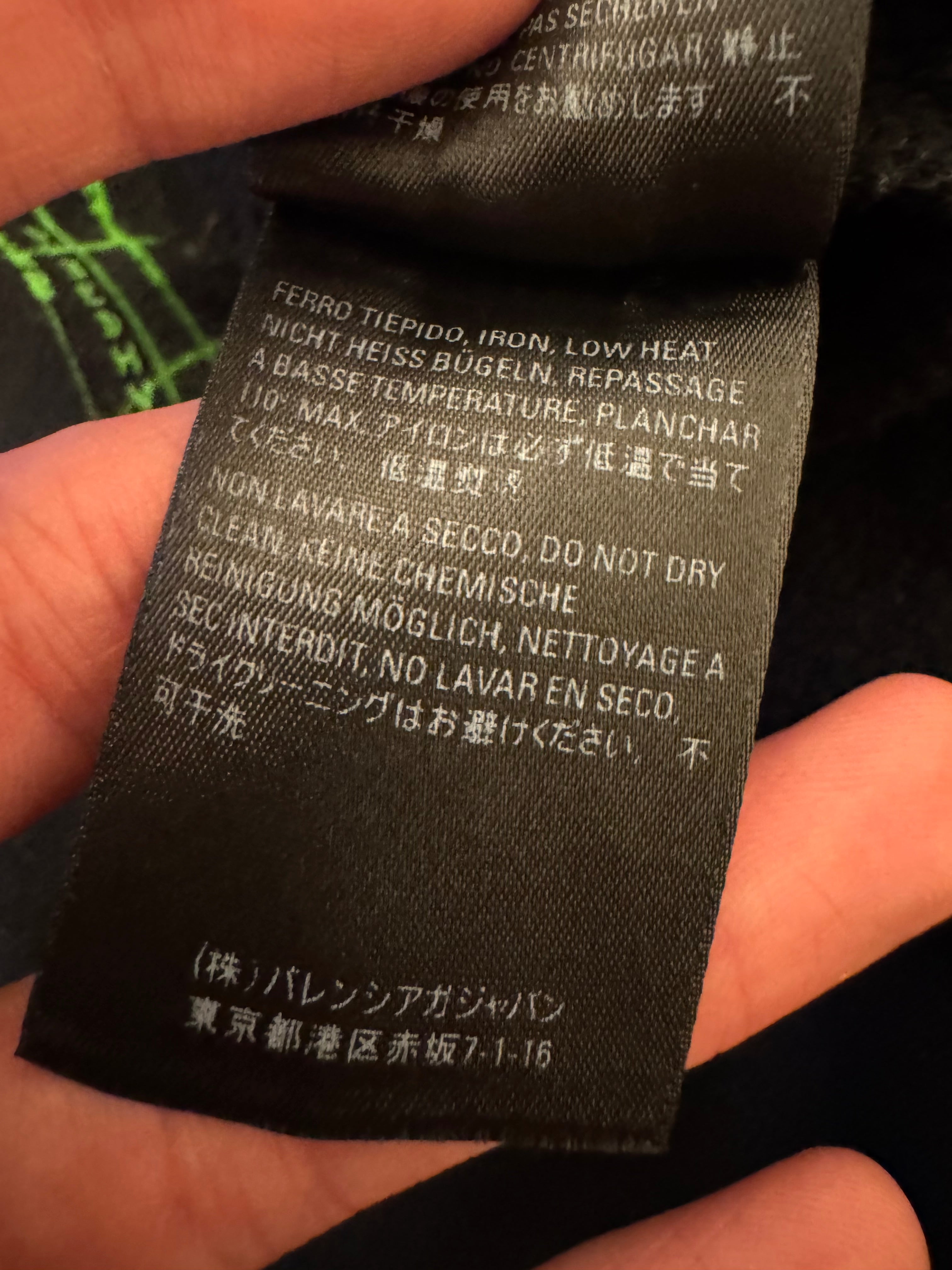 Balenciaga Speedhunters Zip-Up Hoodie Black Green