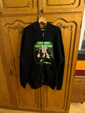 Balenciaga Speedhunters Zip-Up Hoodie Black Green