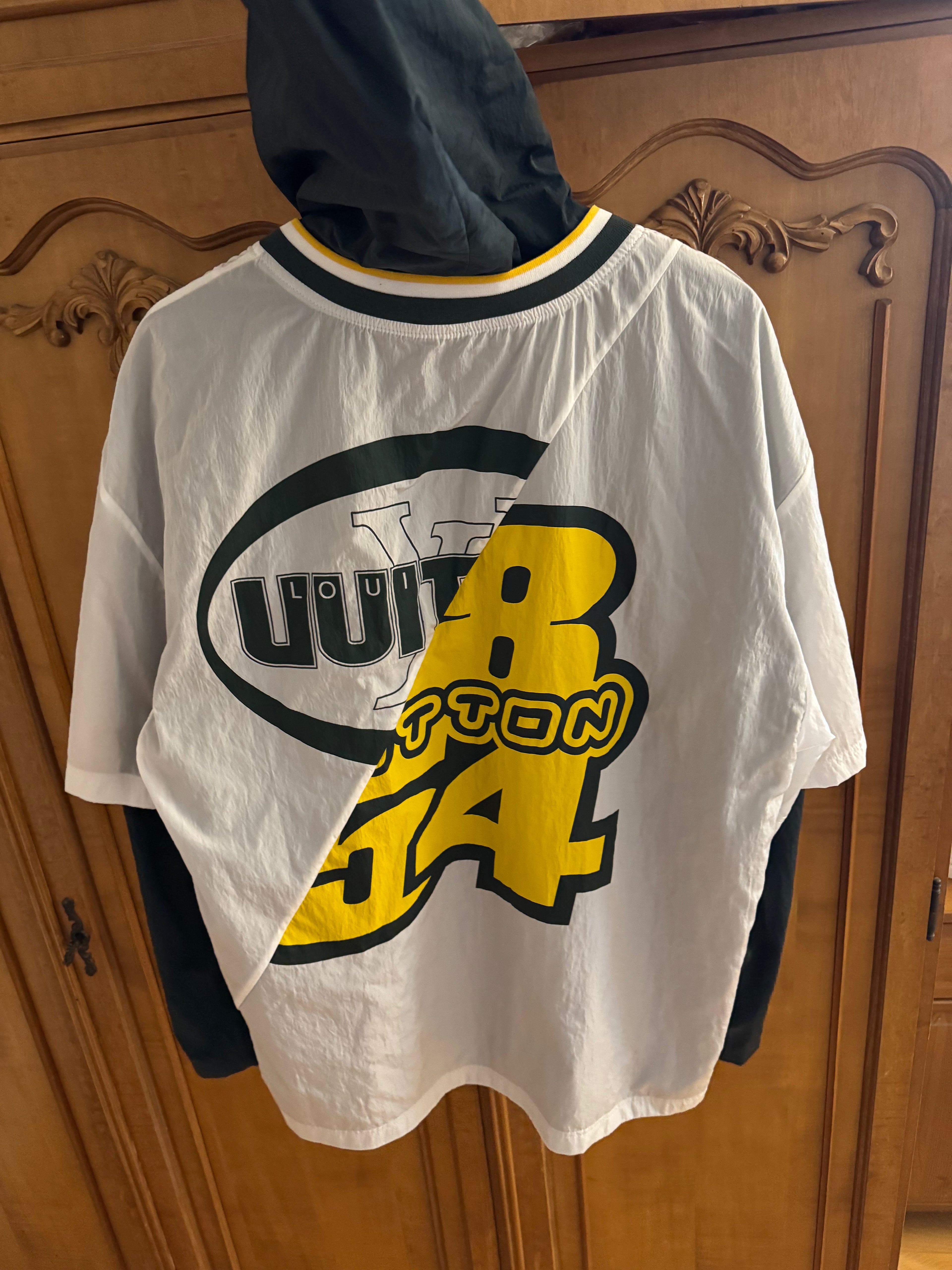 Louis Vuitton LV Patchwork Baseball Jersey Windbreaker