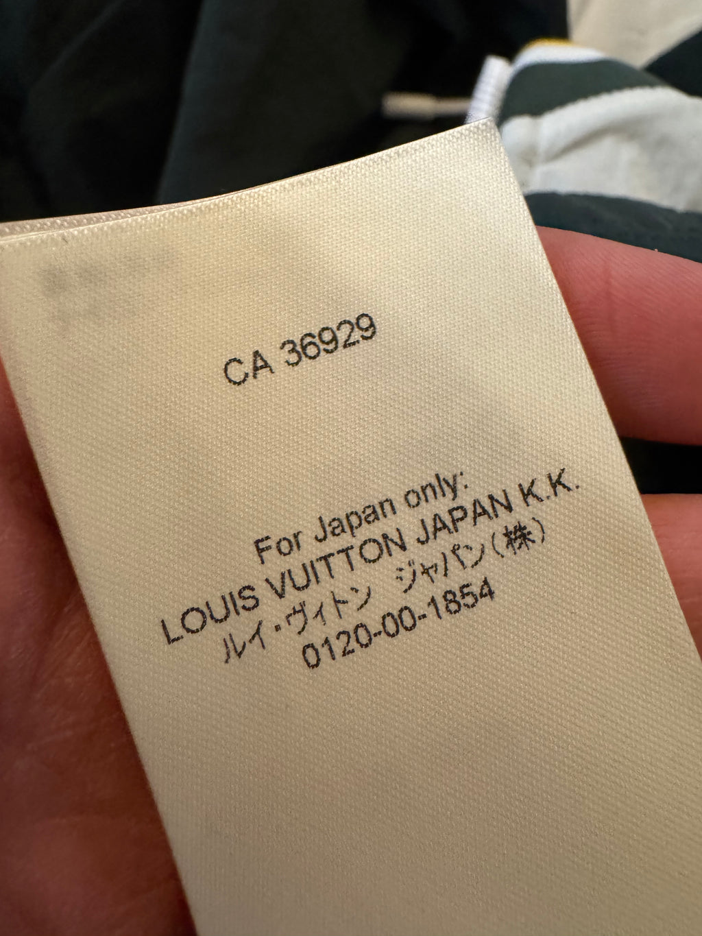 Louis Vuitton LV Patchwork Baseball Jersey Windbreaker