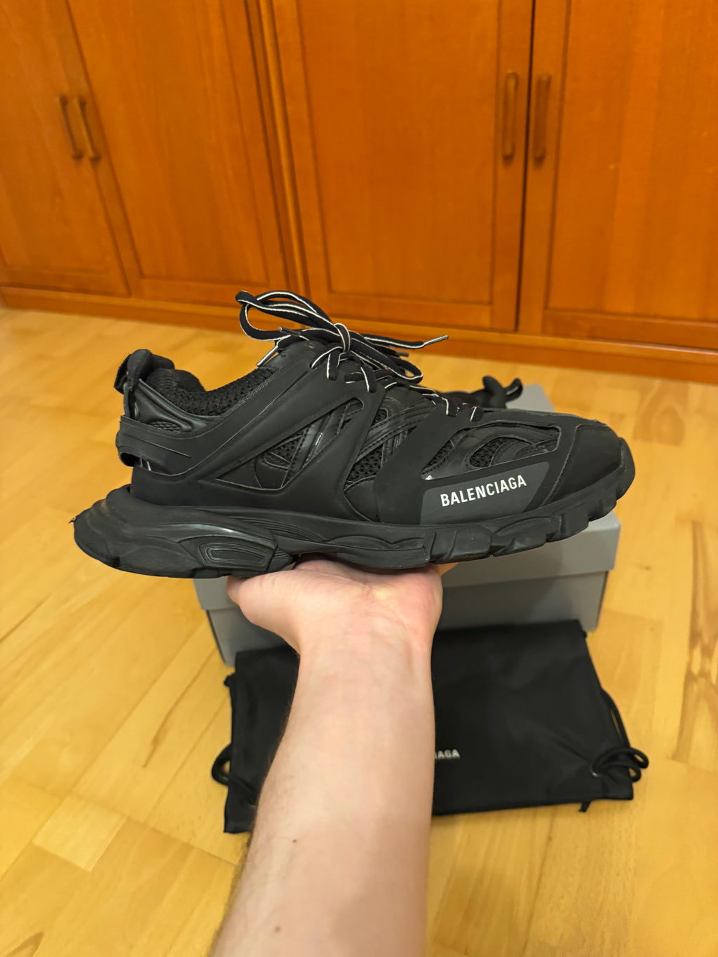 Balenciaga Track Triple Black