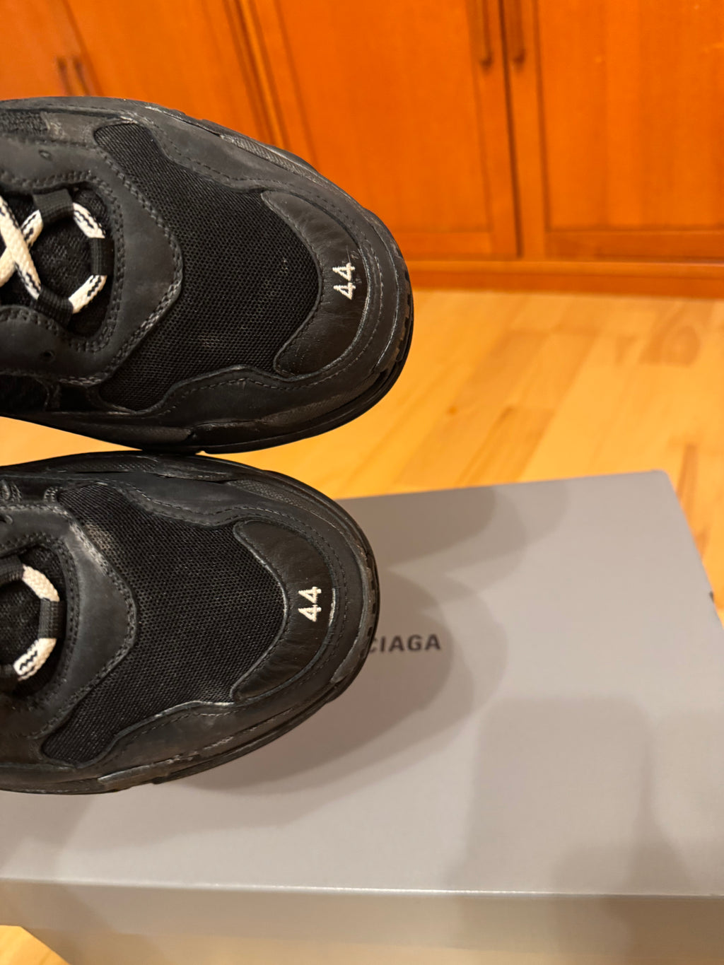 Balenciaga Triple S Triple Black Made in Italy