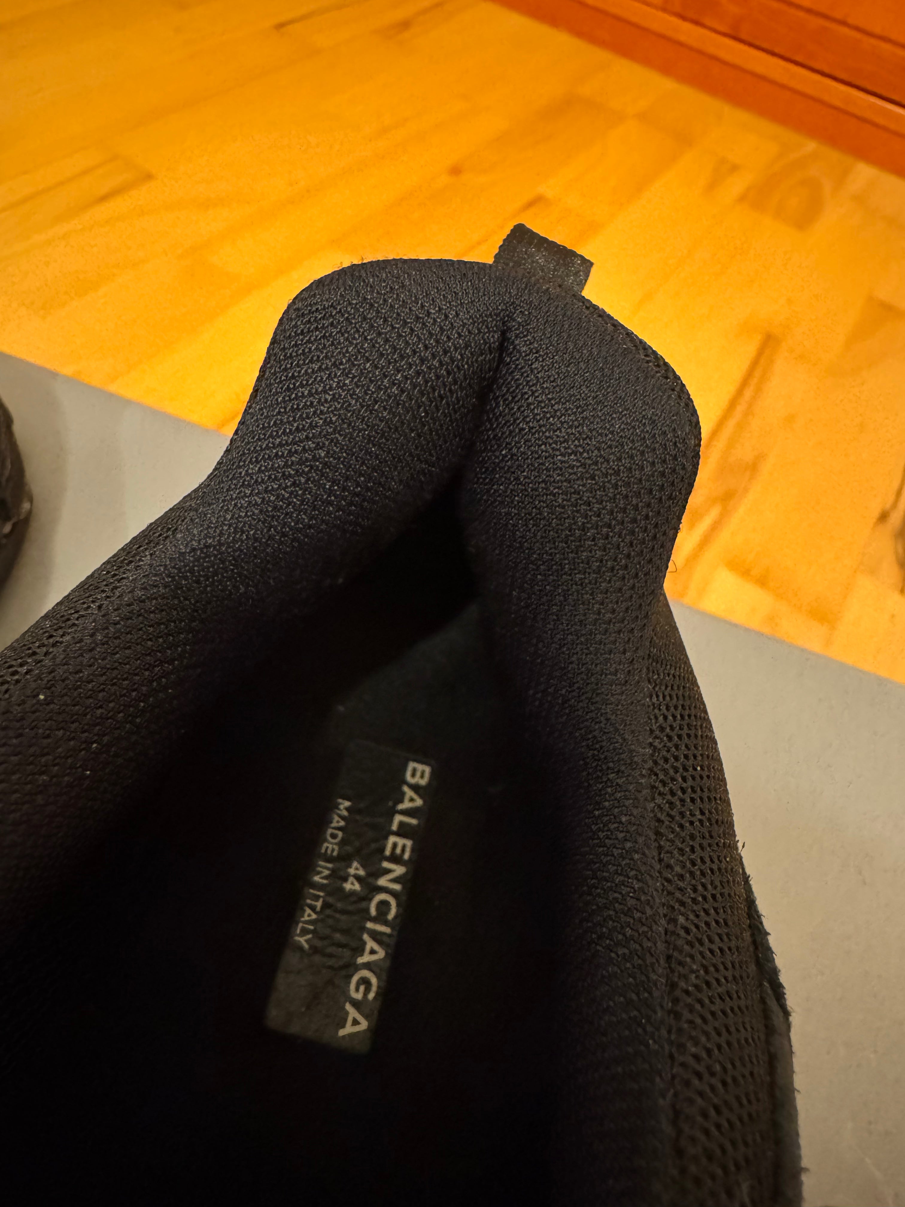 Balenciaga Triple S Triple Black Made in Italy