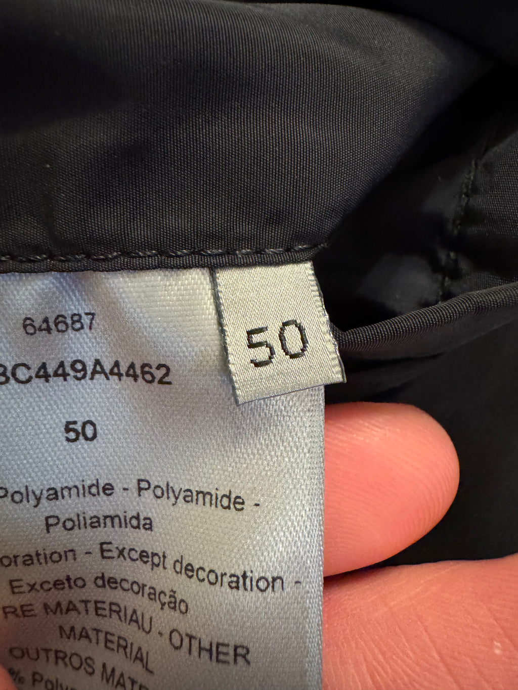 Dior Oblique Puffer Jacket Silver