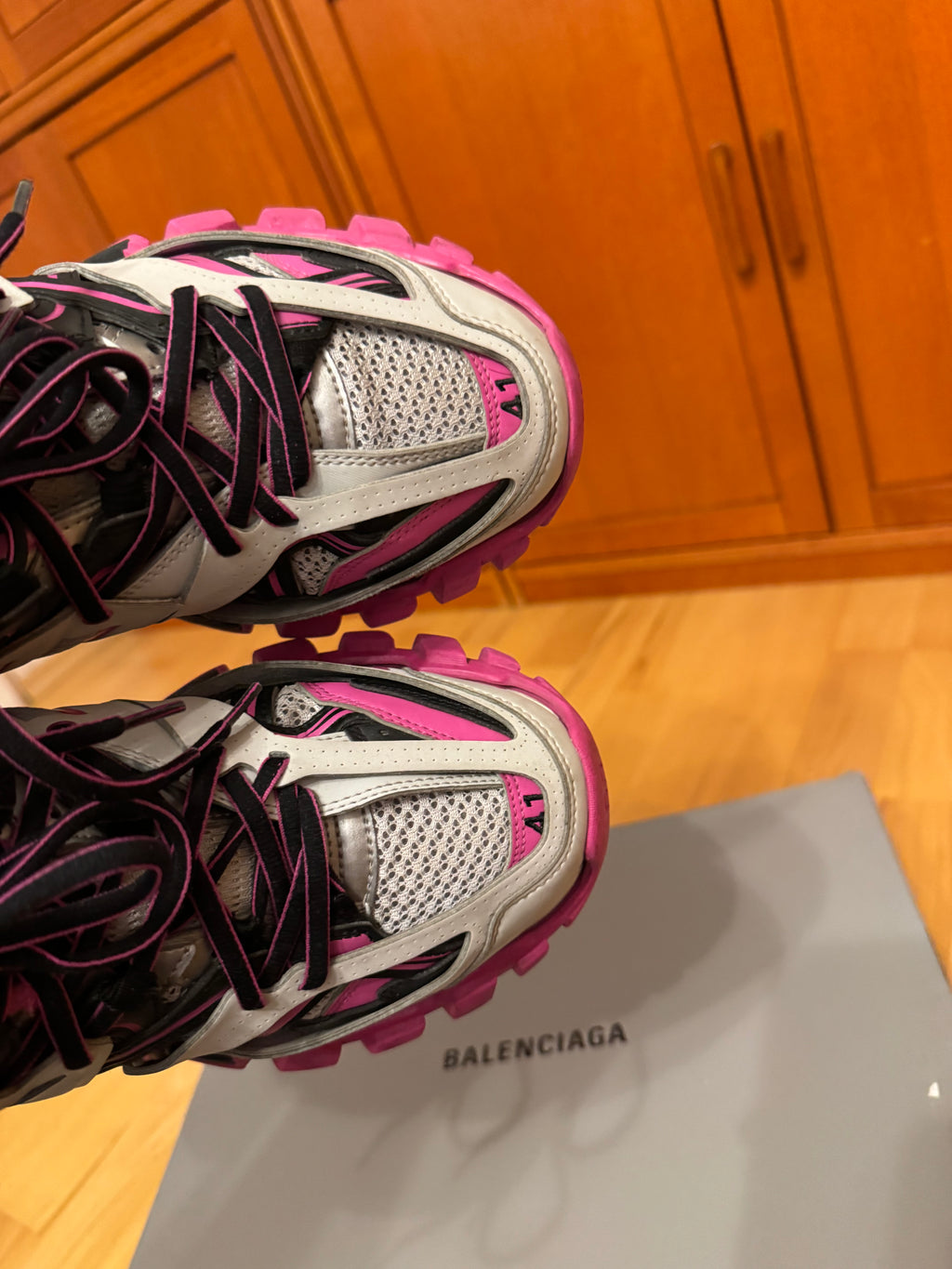 Balenciaga LED Track Black Pink Grey