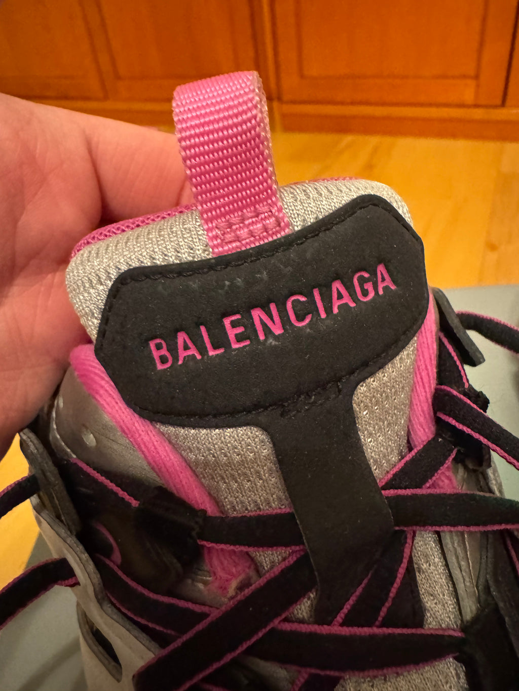 Balenciaga LED Track Black Pink Grey