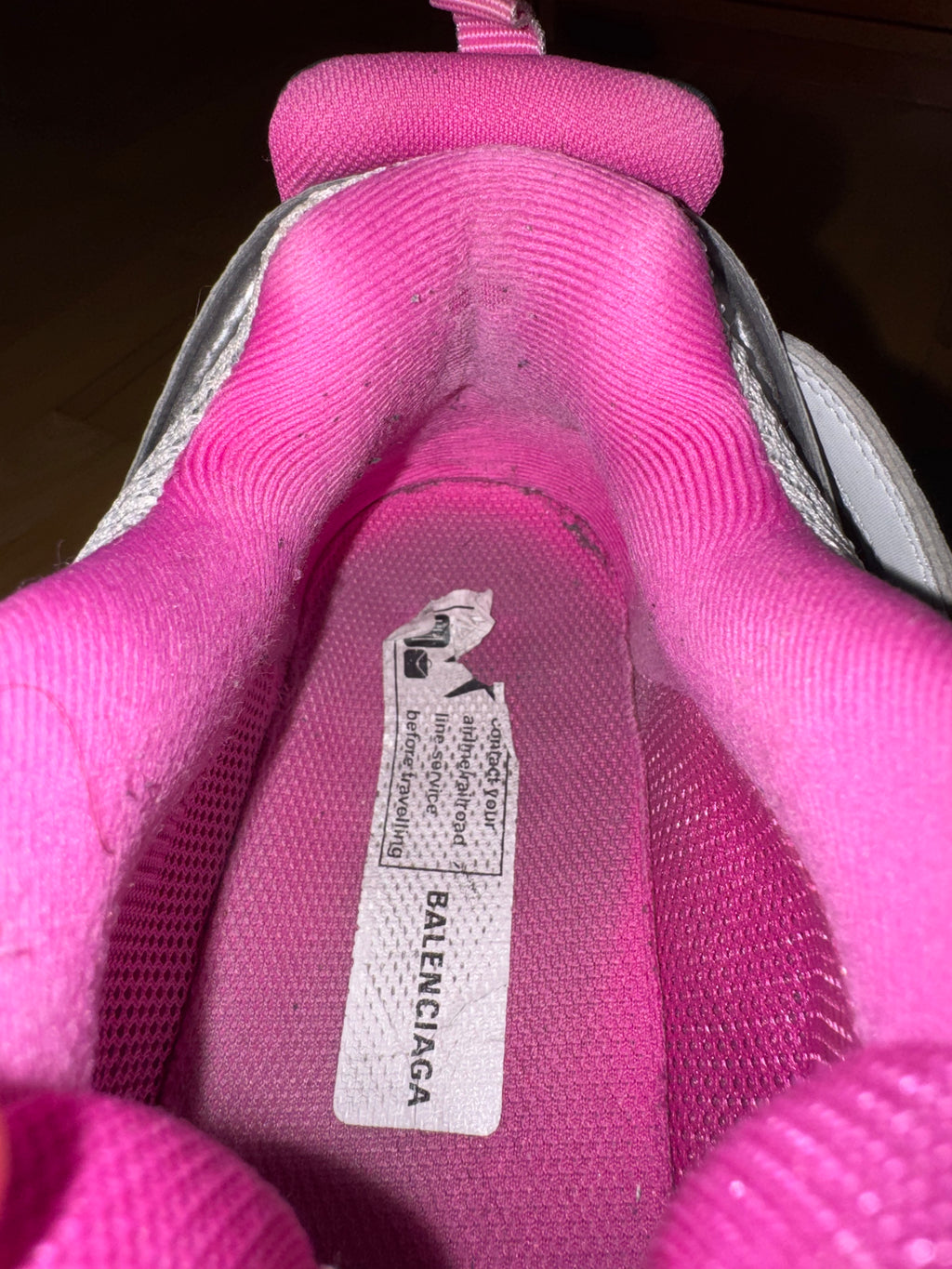 Balenciaga LED Track Black Pink Grey