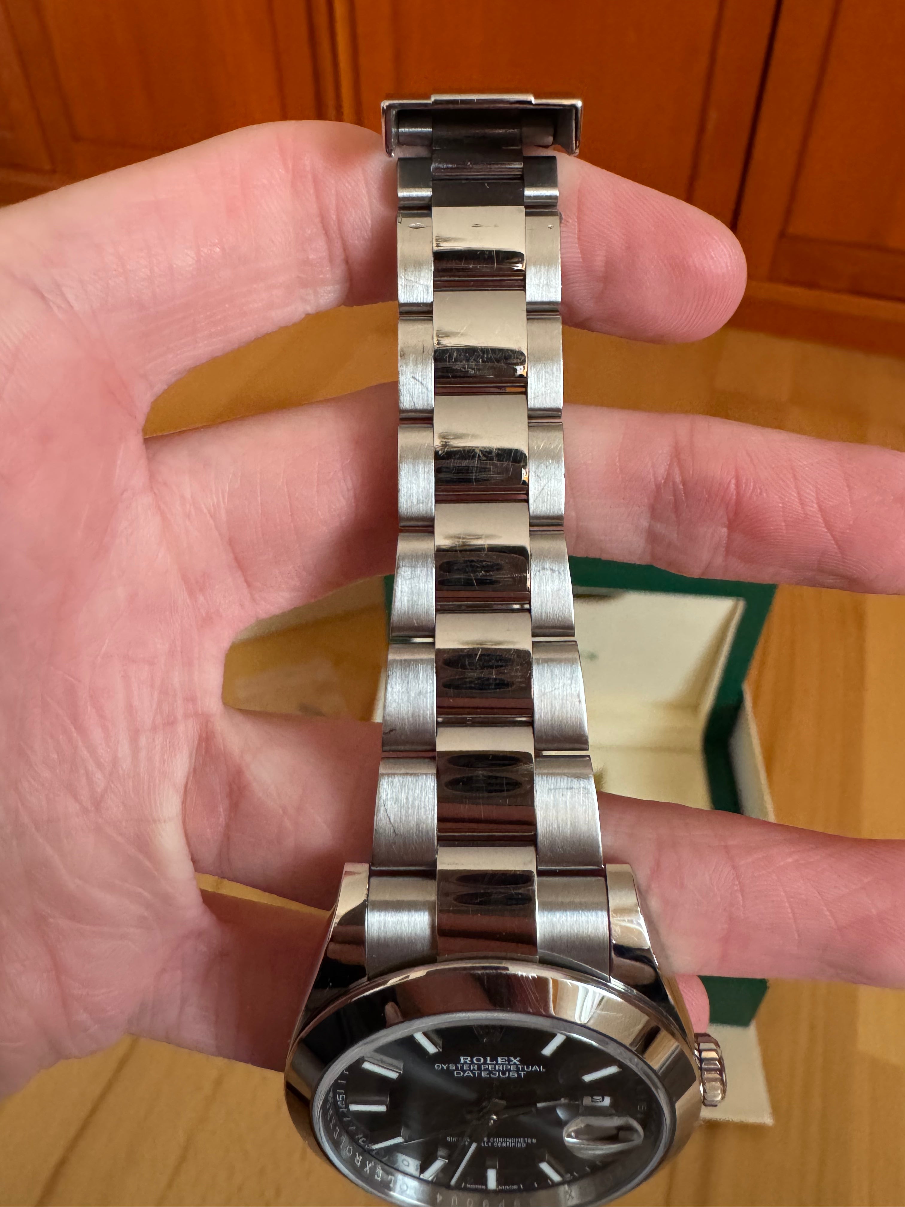 Rolex Datejust 41 Rhodium Dial