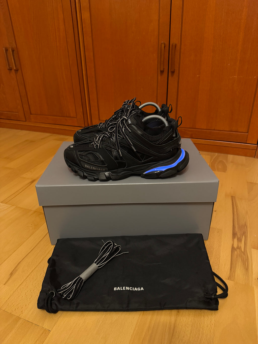 Balenciaga LED Track Triple Black