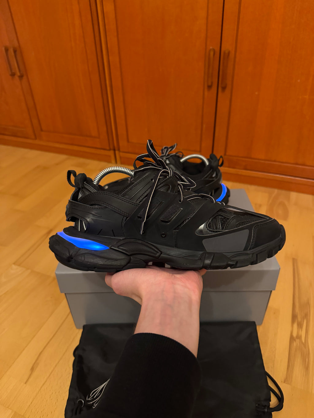 Balenciaga LED Track Triple Black