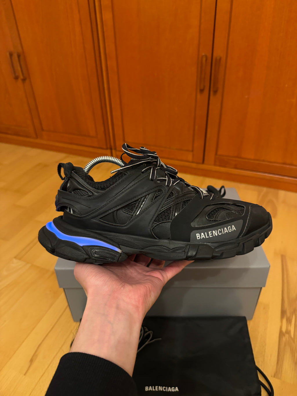 Balenciaga LED Track Triple Black