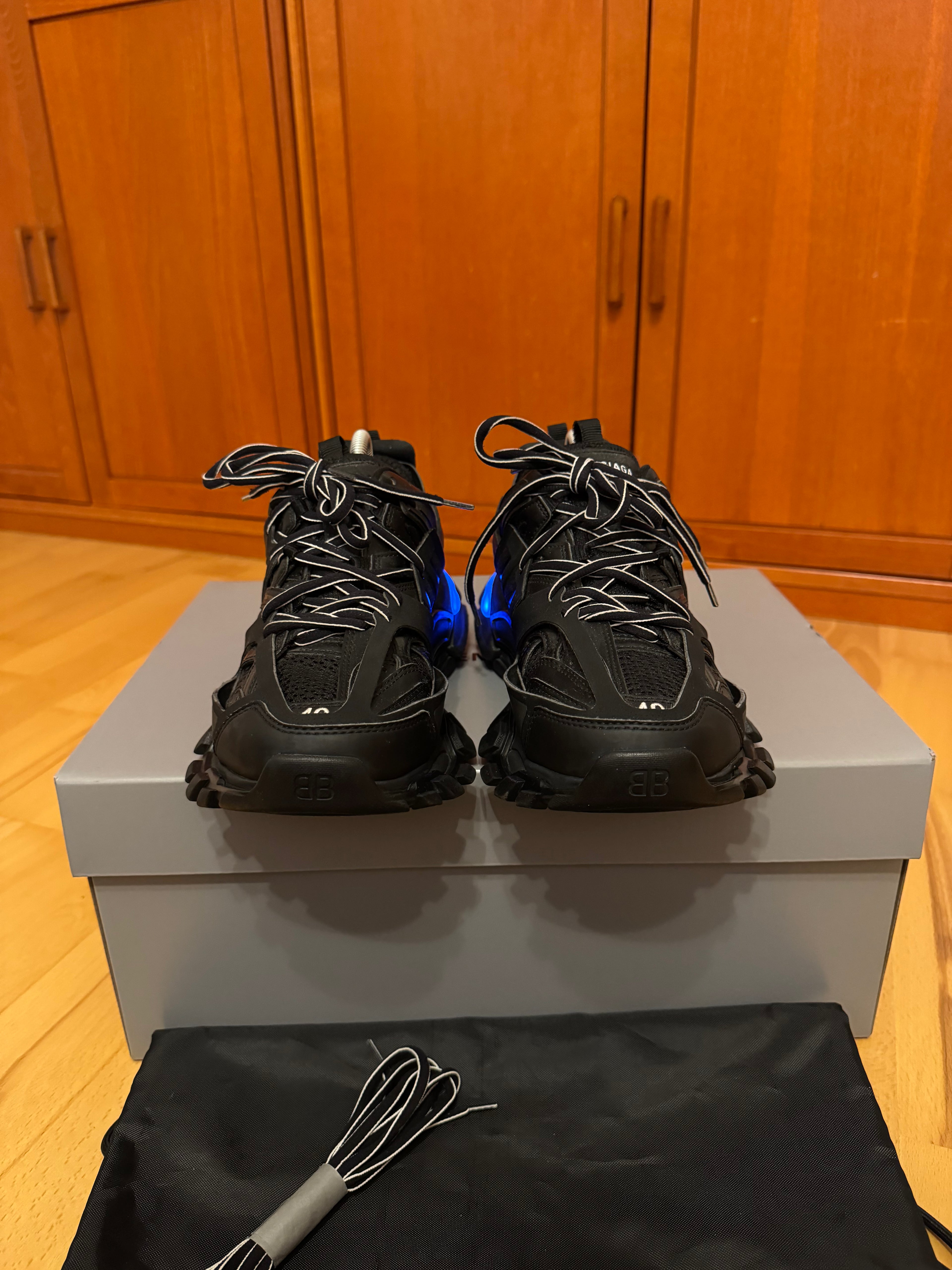 Balenciaga LED Track Triple Black