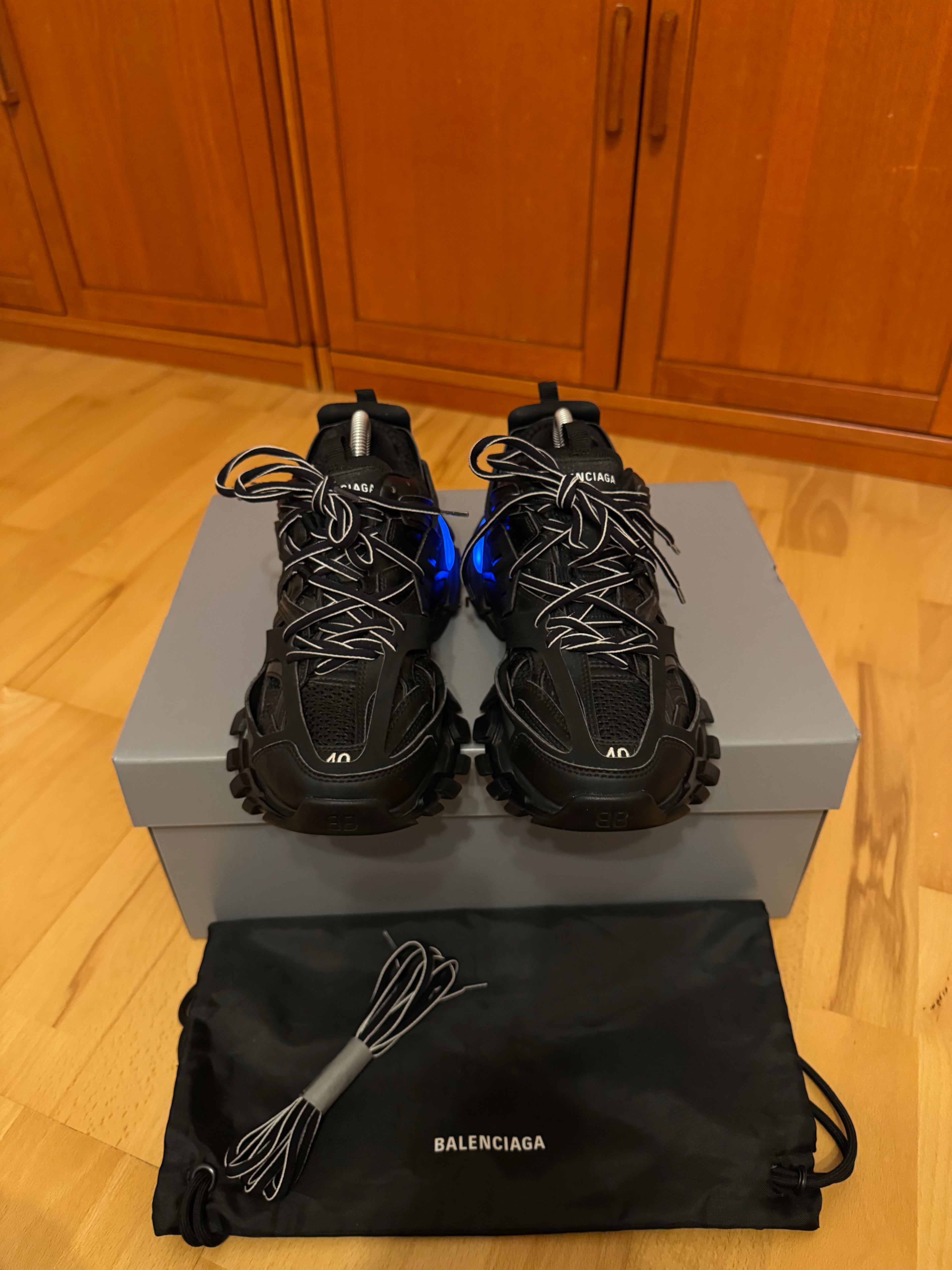 Balenciaga LED Track Triple Black