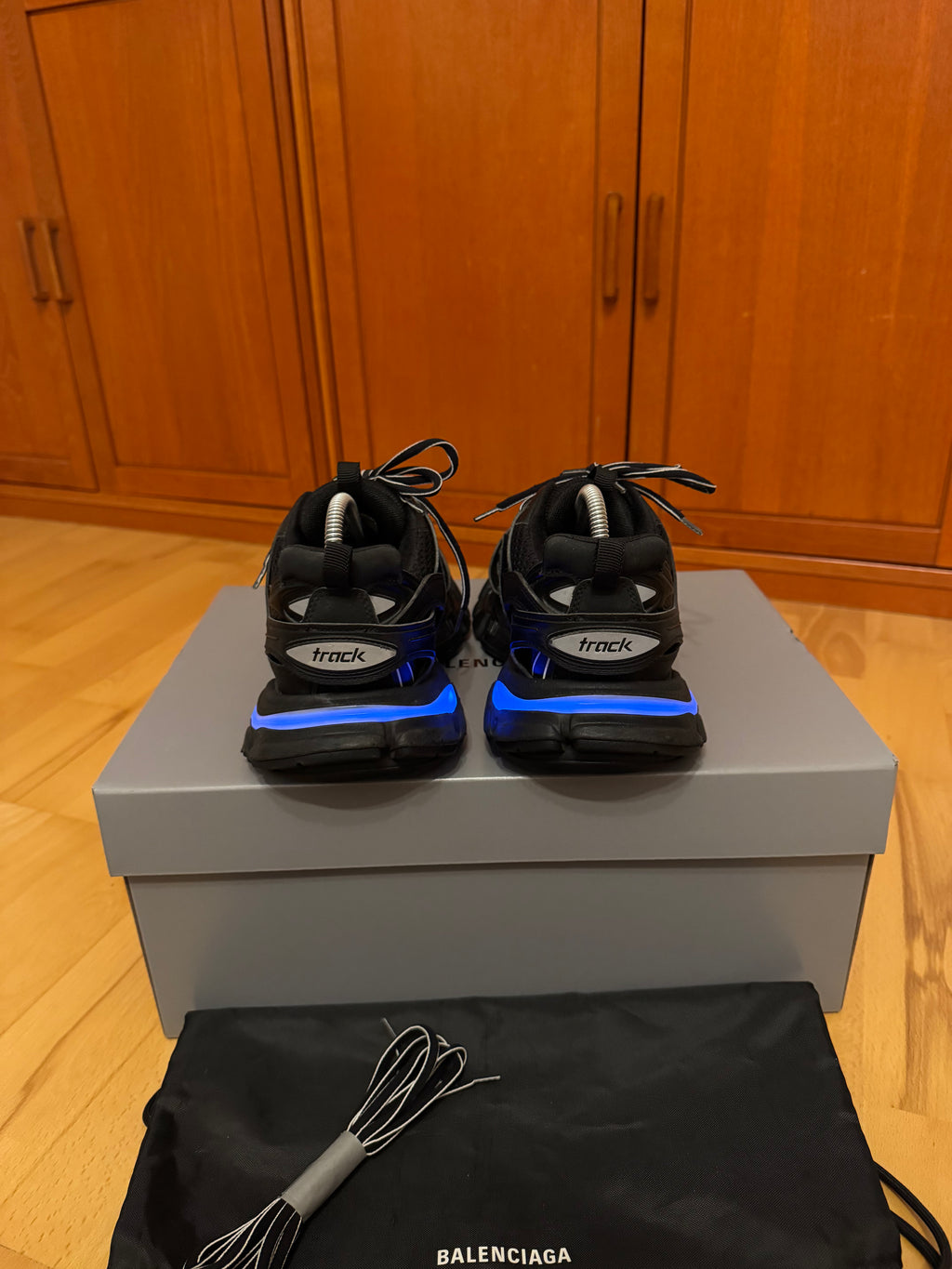 Balenciaga LED Track Triple Black