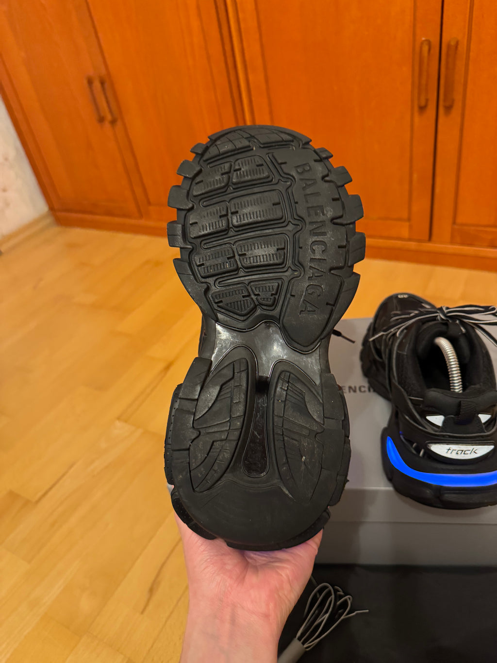 Balenciaga LED Track Triple Black