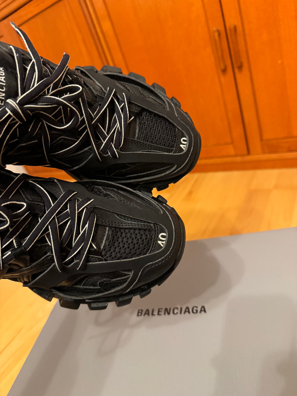 Balenciaga LED Track Triple Black