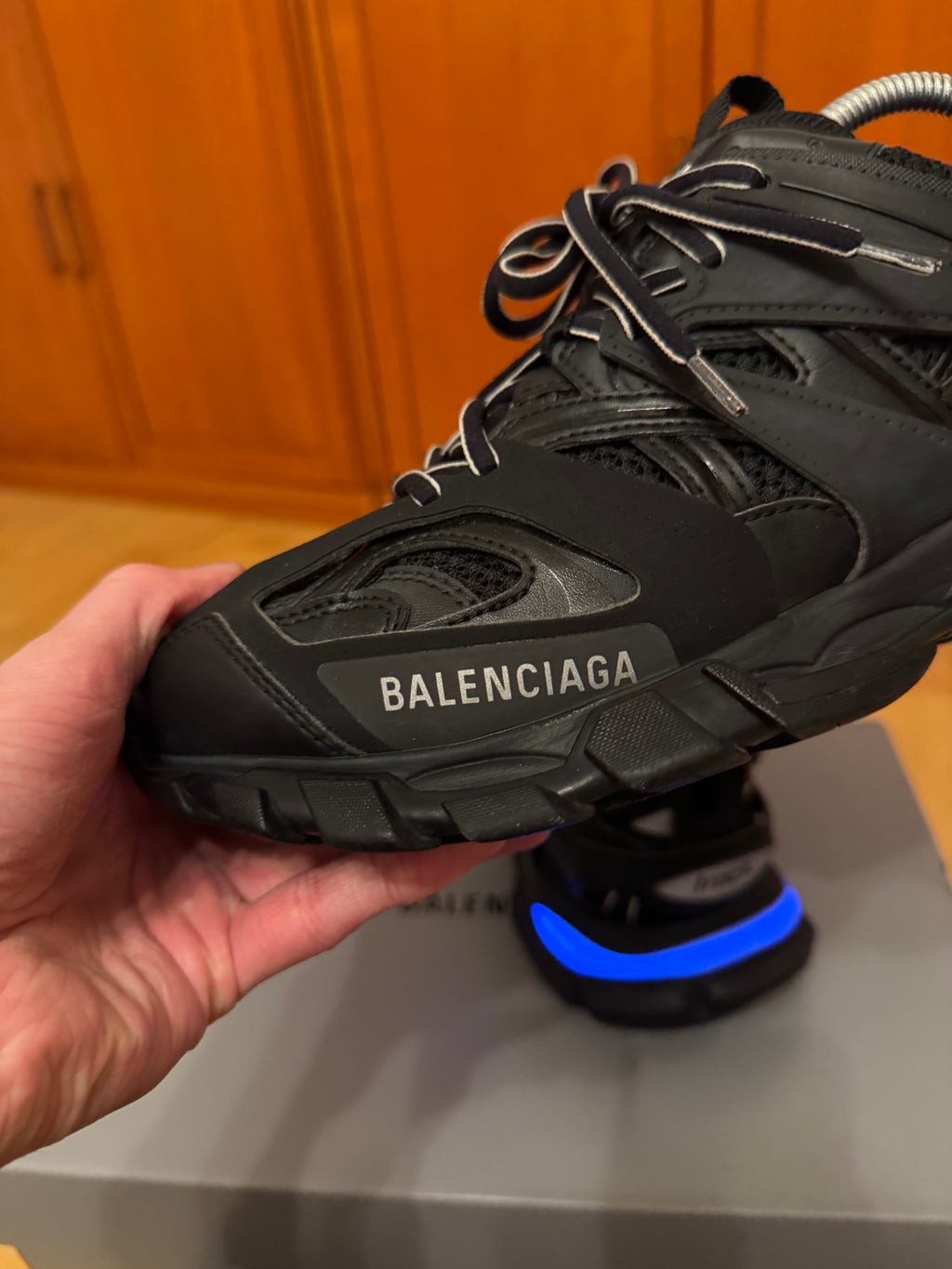 Balenciaga LED Track Triple Black