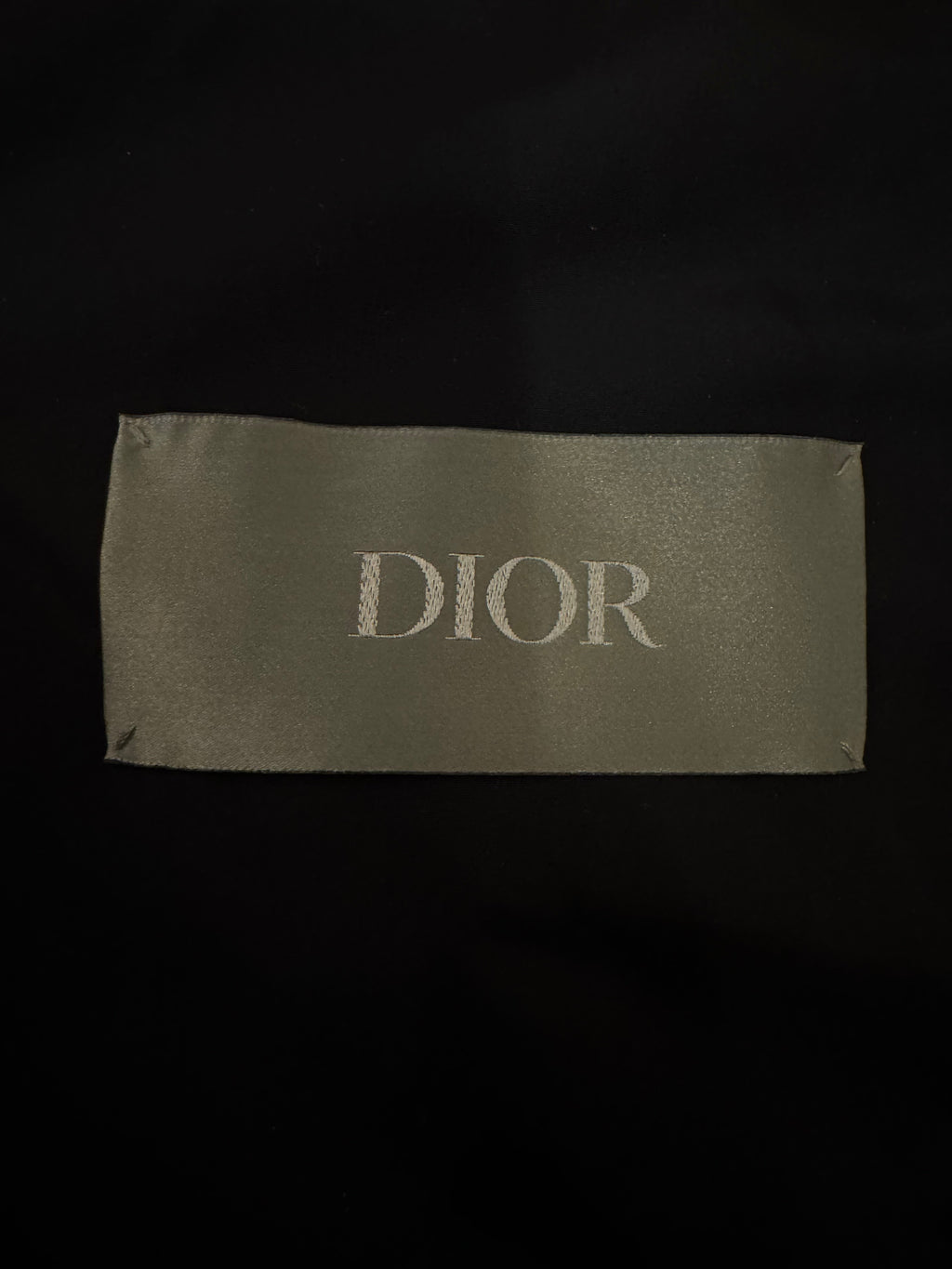 Dior Oblique Silver Puffer Jacket