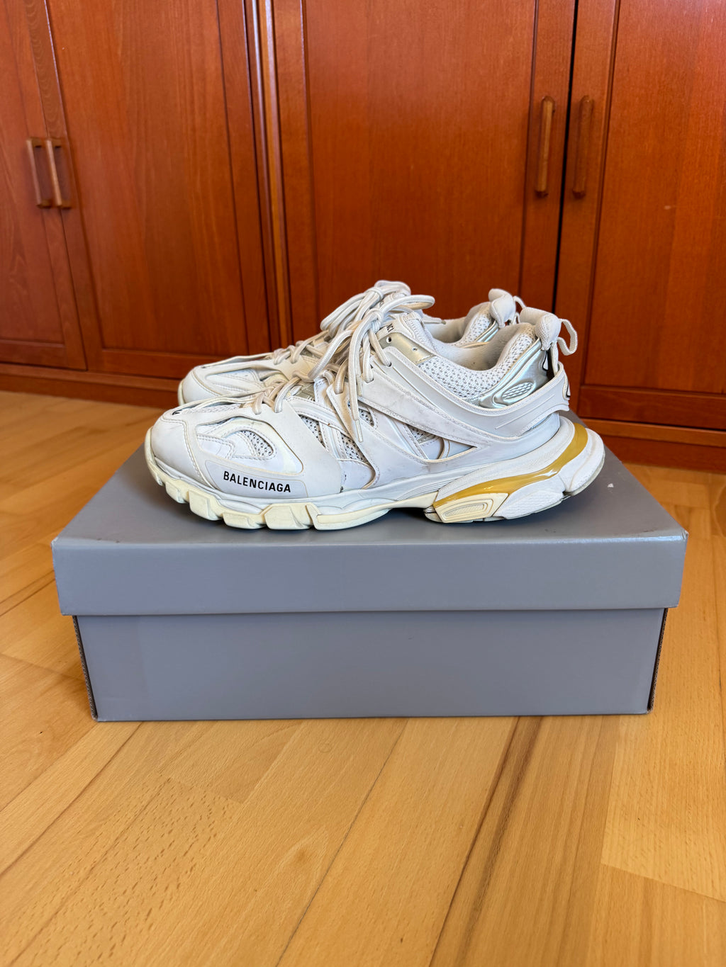 Balenciaga Track Triple White