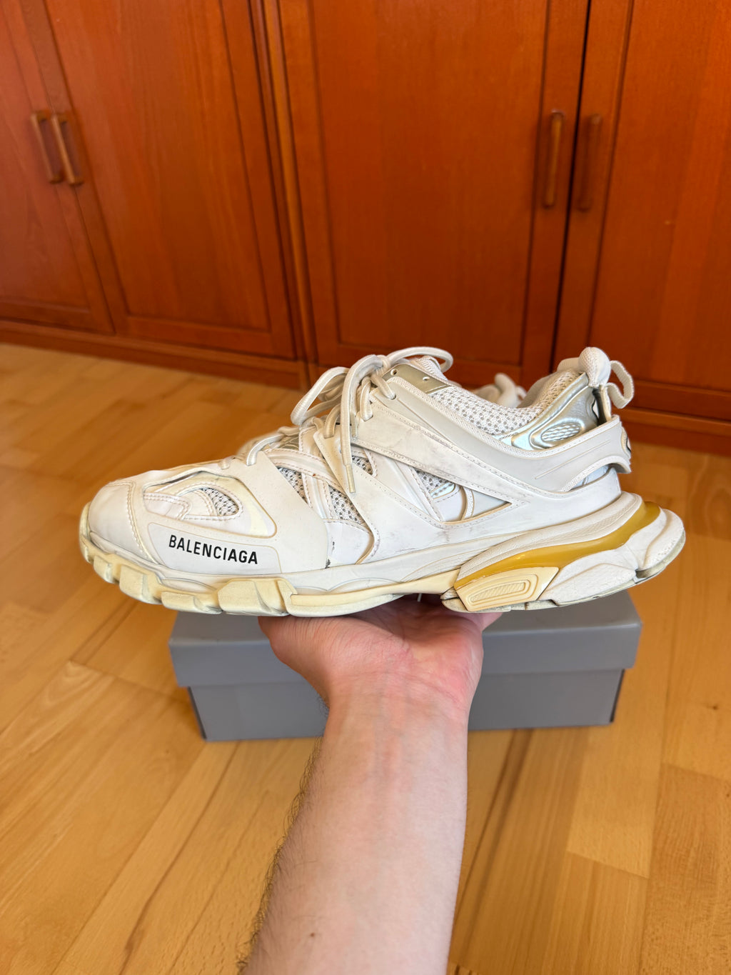 Balenciaga Track Triple White
