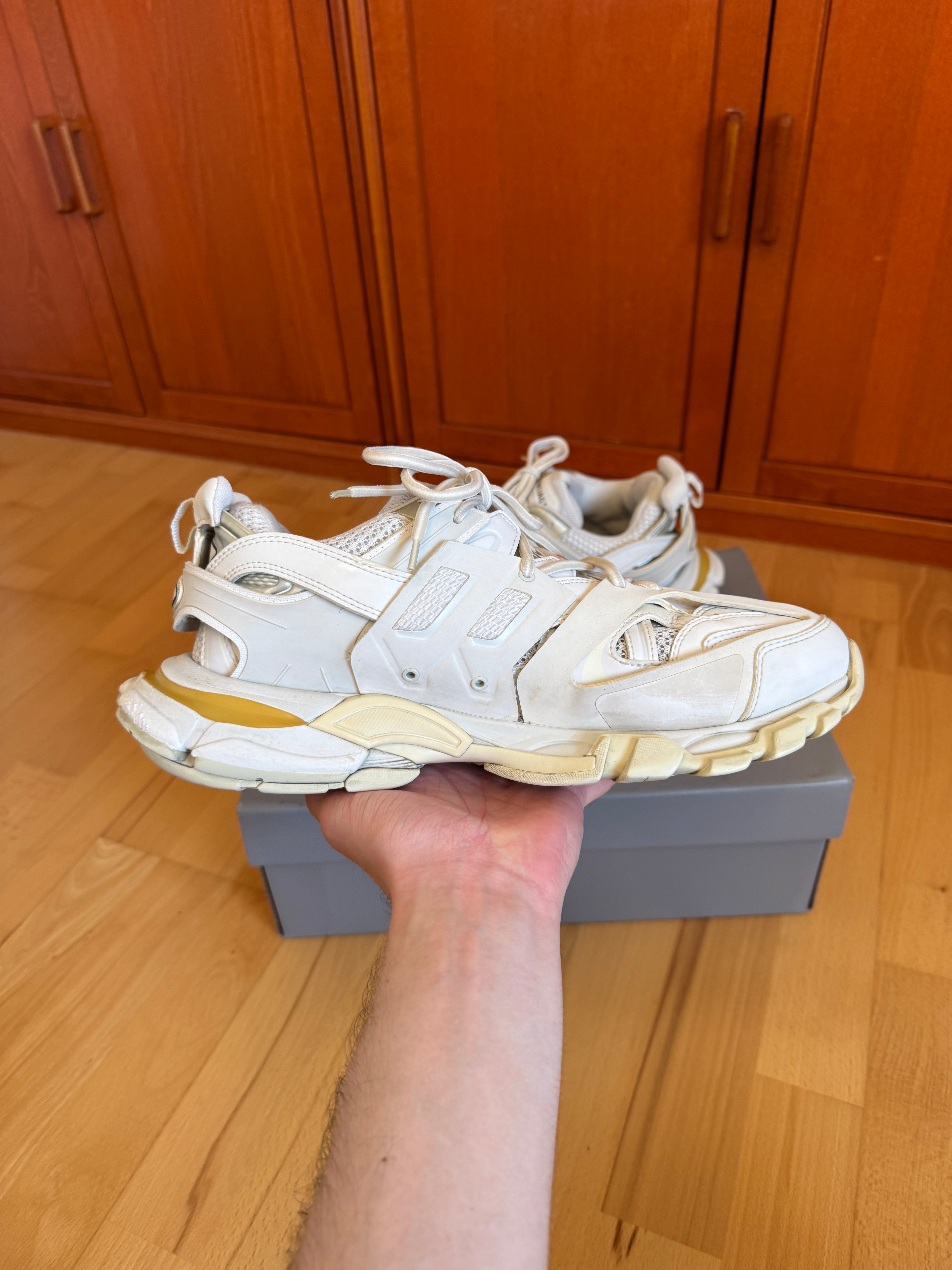 Balenciaga Track Triple White