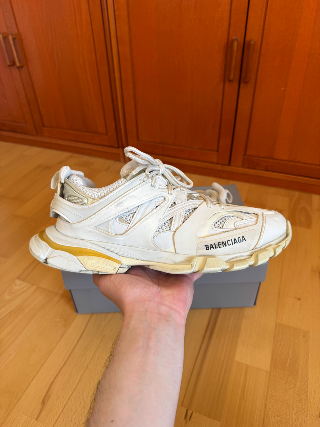 Balenciaga Track Triple White