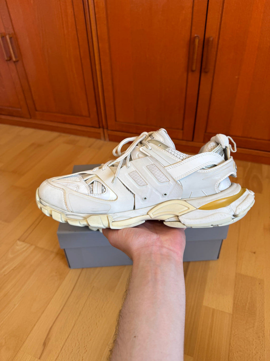 Balenciaga Track Triple White