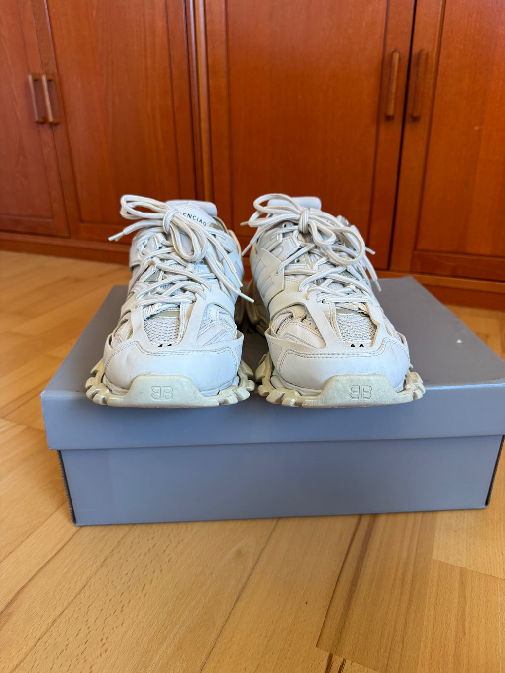 Balenciaga Track Triple White