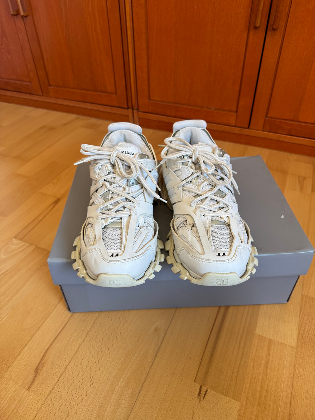 Balenciaga Track Triple White