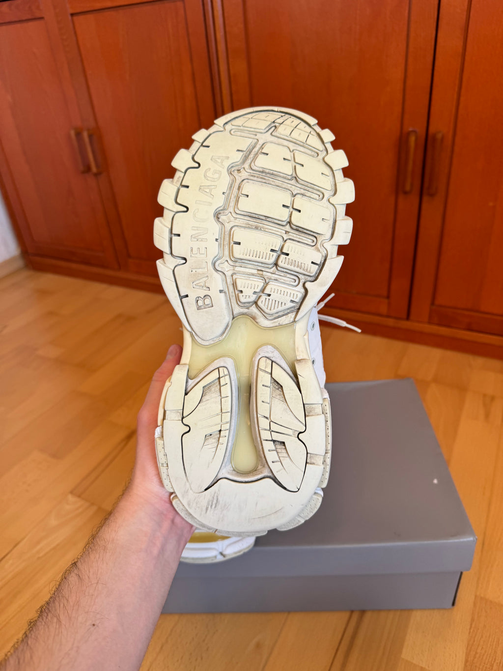 Balenciaga Track Triple White