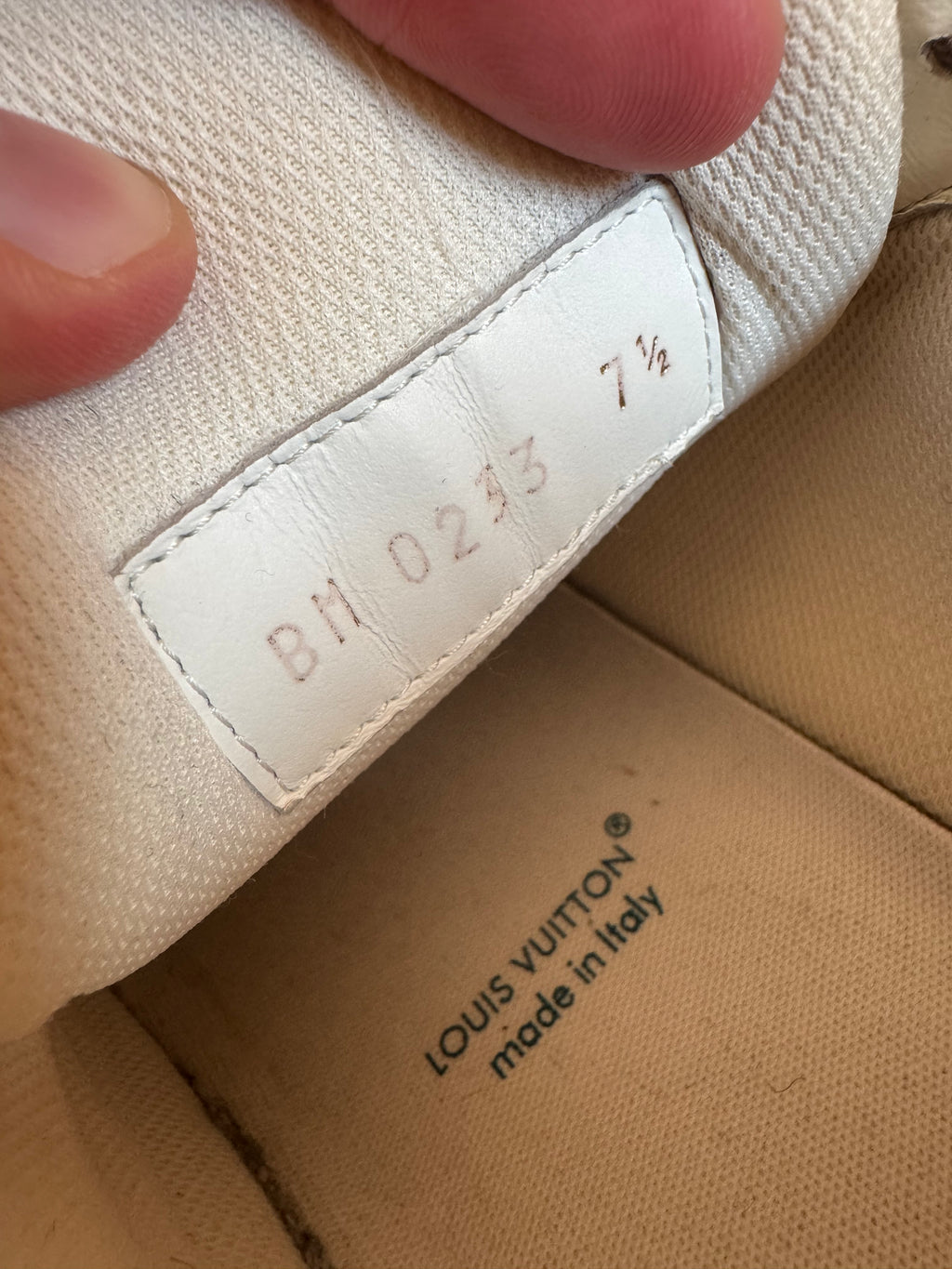 Louis Vuitton LV Trainer Blue Denim