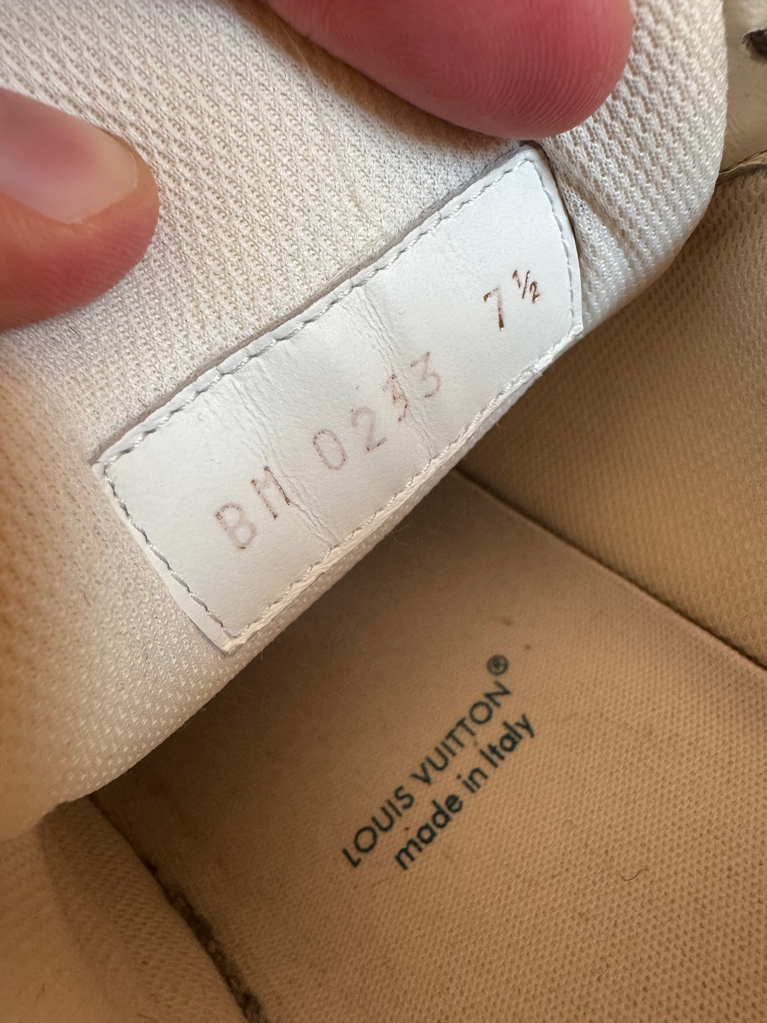 Louis Vuitton LV Trainer Blue Denim