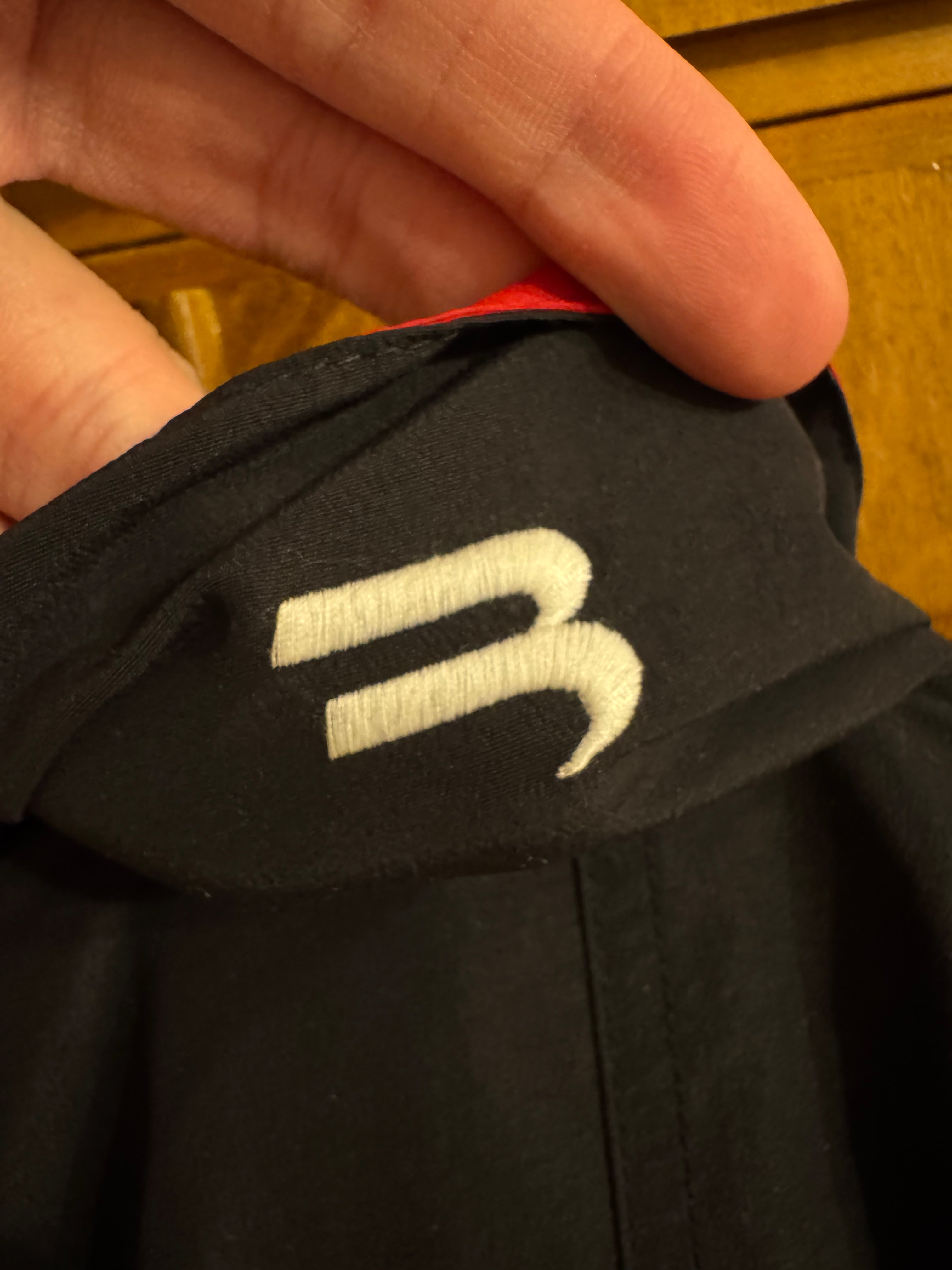 Balenciaga Sporty B Panelled Black Red White Tracksuit Jacket